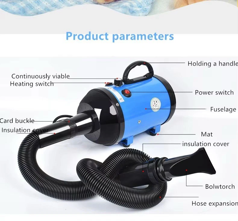 Dog Grooming Dryer Pet Hair Blaster